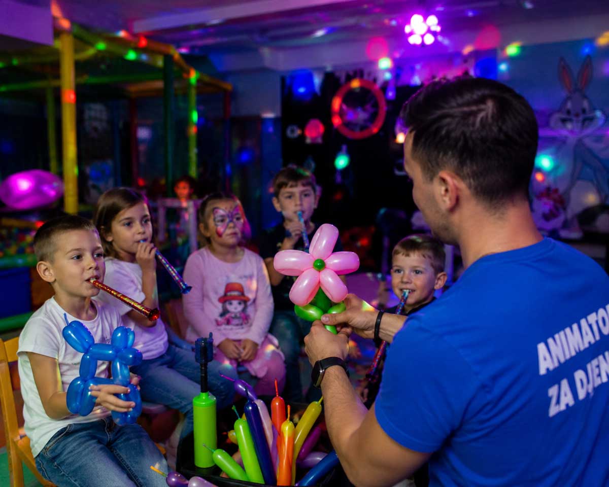 Baloni za modeliranje na dječjoj proslavi